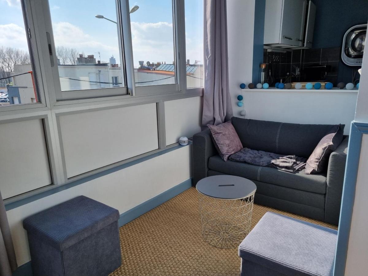 Studio Malouin - Sur La Digue De Malo Les Bains Avec Vue Sur Mer Buitenkant foto